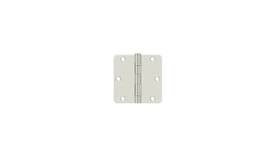 S35r4bb14 Deltana - Steel Hinge 3 1/2 X 1/4 Rad Bb Us14