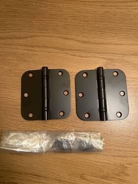 S35r5bb10b Deltana Commercial 3.5 Inch X Ball Bearing Hinge Pair Oil Rubbed Bronze