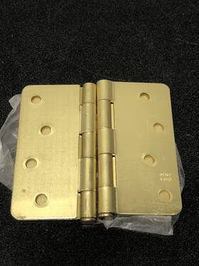 S44r53-bt Deltana Radius Hinge Bright Brass