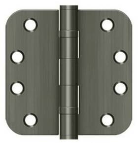 S44r5hdb15a Deltana Pair 4 X Inch Ball Bearing 5/8 Radius Corners Mortise Hinge