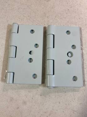 S44uspw-rs Deltana Steel 4 Inch X4 Square Hinge For Indoor Use