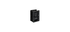 Sdla325-19 Deltana Pocket Door Lock-privacy Matte Black