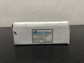 Ss35bu32 Deltana 3.5 Inch X Stainless Steel Square Corner Ball Bearing Mortise