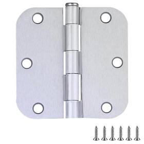 Design House 044321184483 Door Hinges For Interior Doors 12-pack 3.5-inch X Rounded 5/8-inch