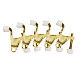 181818 Design House Polished Brass Jumbo Hinge Pin Door Stop 5-pack