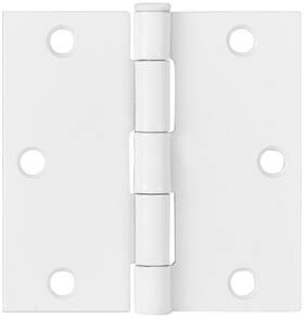 185900 Design House 3-1/2 Inch X Butt Square Corner Surface - White