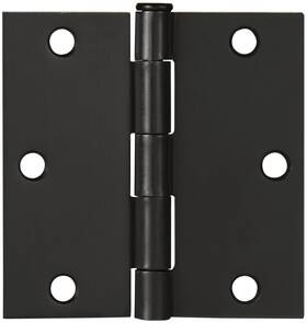 185959 Design House 3-1/2 Inch X Butt Square Corner Surface - Bronze