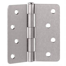 186023 Design House 4 Inch X Butt 1/4 Radius Corner Surface Mount - Nickel
