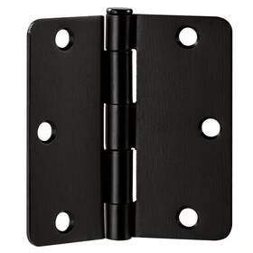 188417 Design House 3-1/2 Inch X Butt 1/4 Radius Corner - Bronze