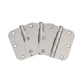 188441-sn Design House 3.5-inch X 5/8-inch Rounded Interior Radius Door Hinge Sat