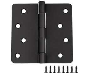 188912 Design House 4-in H X 1/4-in Radius Butterfly Interior/exterior Door Hinge 10pk
