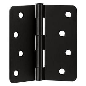 189472 Design House 4 Inch X Butt 1/4 Radius Corner Surface Mount - Bronze