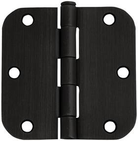 191114 Design House 3-1/2 Inch X Butt 5/8 Radius Corner - Bronze