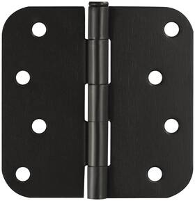 191155 Design House 4 Inch X Butt 5/8 Radius Corner Surface Mount - Bronze