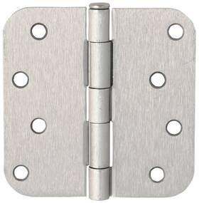 191163 Design House 4 Inch X Butt 5/8 Radius Corner Surface Mount - Nickel