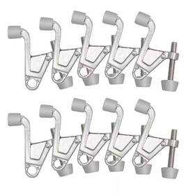 Design House 313093476448 Satin Nickel Jumbo Hinge Pin Door Stop 10-pack