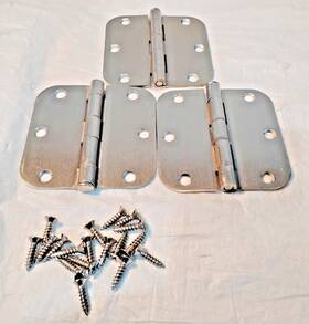 A64dnnfth Design House Interior Door Frame Hinges Water Resistant Pre-lubricated Steel Construction