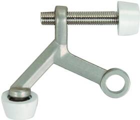 8525 Designers Impressions Satin Nickel Lite Duty Hinge Pin Adjustable Door Stop