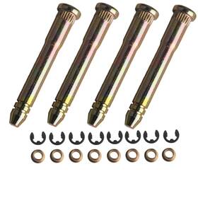 De-8235 Dewhel Car Door Hinge Pins Pin Bushing Kit Black For Honda Civic Accord Cr-v Crx Cx