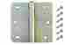Dh35sn14 Dh3514 W Marketing 44 Pack 3.5 Satin Nickel Interior Door Hinges With 1 4 Radius Hinge