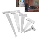 Djb288387 Unbranded Black Iron Triangle Tee Hinges Shed Door Garden Wooden