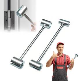 Doageas 763022291794 Door Hinge Adjustment Tool Gap Adjusting Wrench Repair Flag Type Hing