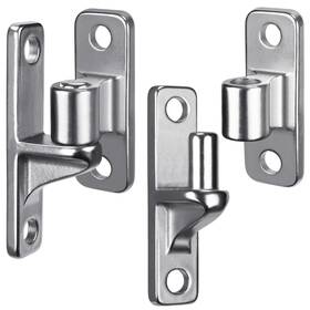 Dbfgh-01-2p Dolibest Heavy Duty 304 Stainless Steel Gate Hinges Non-welded One-piece Design Wall