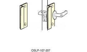 Oslp-207-sl Don Jo Don-jo Short Latch Protector 2-5/8 Inch X 7 Outswing Doors Silver Aluminum