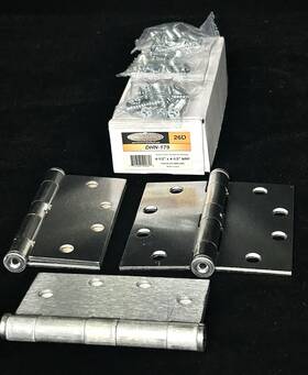 Dhn1794526d Doormerica Hardware Dhn17926d Mortise Nrp Commercial Hinges - Satin Chrome Box Of 3