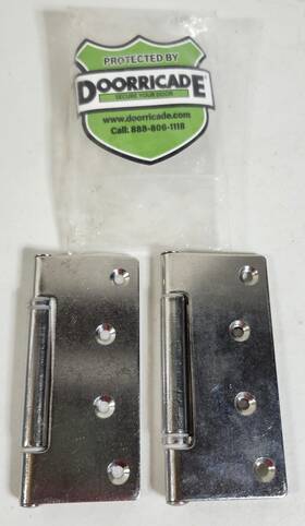 037439 Doorricade Door Hinge 4.25 Inch X 2 Stainless Steel