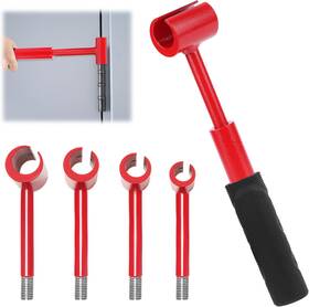 Dress Pro 744760000763 Upgraded 4 In 1 Door Hinge Adjustment Tool With Thread Multi-size Universal Doo