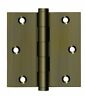 Dsb355 Deltana Plain Bearing Square Corner Full Mortise Hinge 760923138029