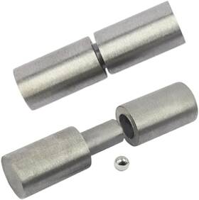 Dsbgkji 313022625626 5 Inch Weldable Barrel Hinges Heavy Duty Bullet Weld On Steel Detachable Bal
