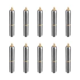 Dtructiew 717097702815 10 Pack Weld On Bullet Hinges 3-1/2 Inch Weldable Hinge For Gate Heavy Duty