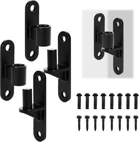 Xya0004-a Dtructiew 2 Pack 304 Stainless Steel Gate Hinges - Heavy Duty 600lb Capacity 5/8 Inch Non-wel