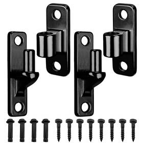 Xymjl01-a Dtructiew 304 Stainless Steel Gate Hinges With Screws 2 Pack Wall Mount Hinge For