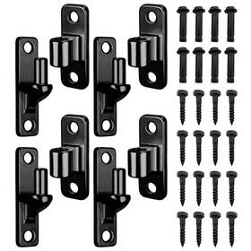 Xymjl01-b Dtructiew Wall Mount 4 Pack Heavy Duty 304 Stainless Steel Gate Hinges For Farm Gates