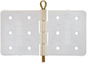 Du-bro 011859002572 257 Heavy Duty Nylon Hinge 3/4 Inch X 1-3/8 15-pack