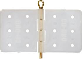 Du-bro 445048870841 257 Heavy Duty Nylon Hinge 3/4 Inch X 1-3/8 15-pack