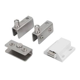 Duefixing 617662812416 2 Sets 40x13x30mm Cabinet Door Pivot Hinges