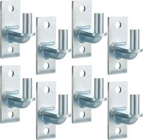 Dunzy 705353368653 Wall Mount Gate Hinges Plate Heavy Duty Outdoor