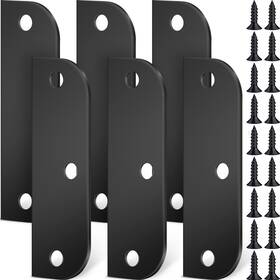 Mx-dunzy-1756 Dunzy 12 Pcs Door Hinge Filler Plates Kit 3.5 Inch With 5/8 Stainless Steel H