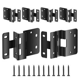 5-knuckle Duoduolaili 762093603864 6-pack Hinge - 3/4 Inch Door Thickness 270 Full Rotation Stainless St