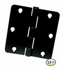 Dyn-14-3.5x3.5-us10b-12pk Dynasty Hardware Door Hinges Radius Corner Oil Rubbed 616453430938
