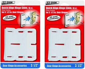 Hs350bp E-z Shim 313033785739 Ez-shim 3.5 Inch Hinge 36 Pack