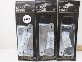 Cd6900 Eagle 3 4 Inch Strap Hinge Zinc Plated Door Fence Barn Gate 2 Ea 6 Hinges Total
