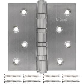 Earl Diamond 650985150551 304 Stainless Steel 4 Inch Door Hinges Heavy Duty Ball Bearing With
