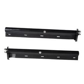 Easyinst 645461727617 30 Inch Heavy Duty Spring Loaded Black Mud Flap Hangers For Semi Trucks All In One