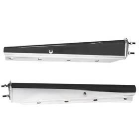 Easyinst 645461727648 30 Inch Heavy Duty Spring Loaded Chrome Mud Flap Hangers For Semi Trucks All In