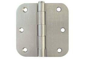 Ebuilderdirect 603895235641 2 Pc Satin Nickel 3.5 Inch X In 5/8 Radius Round Corner Interior Door Hinges